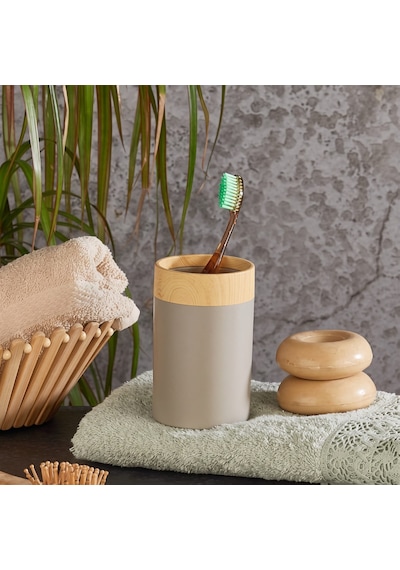 Bath Natura 5'li Banyo Seti - Bej Çok Renkli