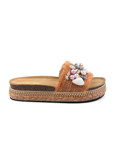 Bambi Camel Kadın Terlik K04185017028 Camel