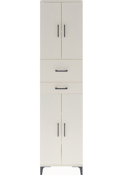 Arges Dolap 4 Raflı 2 Çekmeceli 4 Kapaklı 60x30x243 Aytaşı-ay... Aytaşı