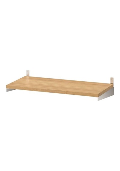 Ikea Kungsfors Duvar Rafı, Bambu, 60x30 Cm