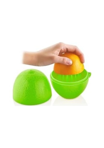 Limon Sıkacağı Bpa İçermez 2 Adet 2 Renk Limon Saklama Kabı Ve Limon Sıkacağı