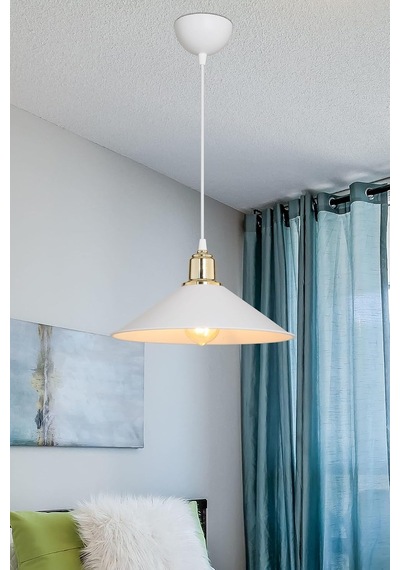 Ag Lightdesign Beyaz Sarkıt Avize Salon Mutfak Koridor Yatak Odası Lamba 25 Agnm74 Diğer