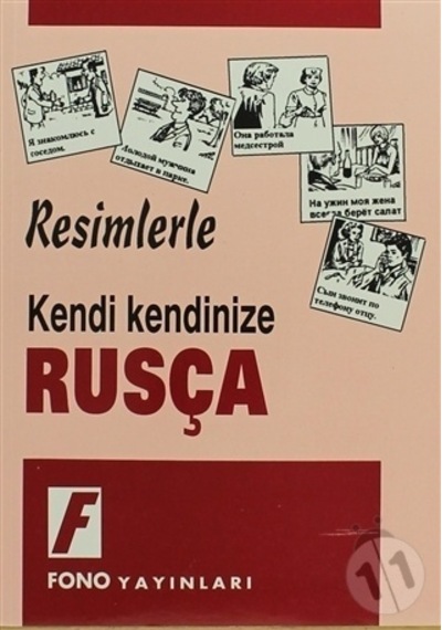 Resimlerle Kendi Kendinize Rusça- Fono Yayınları