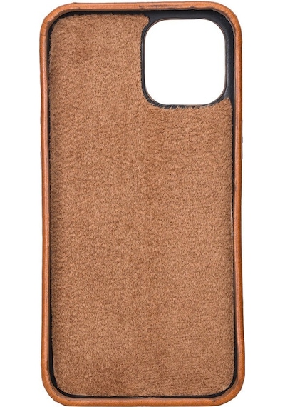 Apple Uyumlu iPhone 12 Pro Max Deri Arka Kapak Rock Rst2Ef Taba