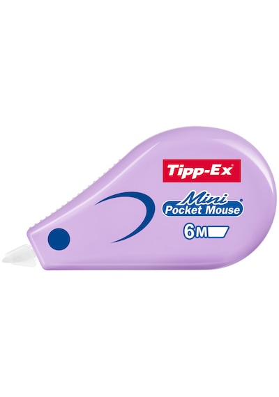 Tipp-ex Mini Pocket Mouse Pastel Şerit Silici 5'li Set Çok Renkli