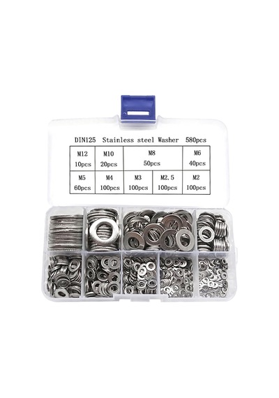 Korozyona Dayanıklı Paslanmaz Çelik Rondelalar - Ev Dekoru Ve Endüstriyel Onarım İçin Premium Metal Şimler