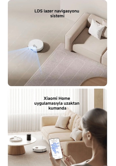 Xiaomi Robot Vacuum S40 Robot Süpürge