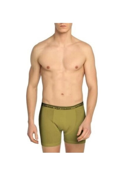 Seher Yıldızı Erkek Likralı Boxer 060 - 3 Adet 001