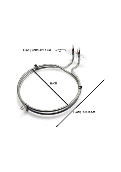 2600 W 6,5 Mm 19 Cm AEG Uyumlu Turbo Firin Rezistans Cr-Ni - 438569549