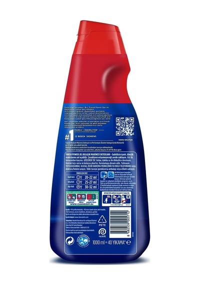 Hepsi Bir Arada Jel Bulaşık Makinesi Deterjanı 1000 Ml