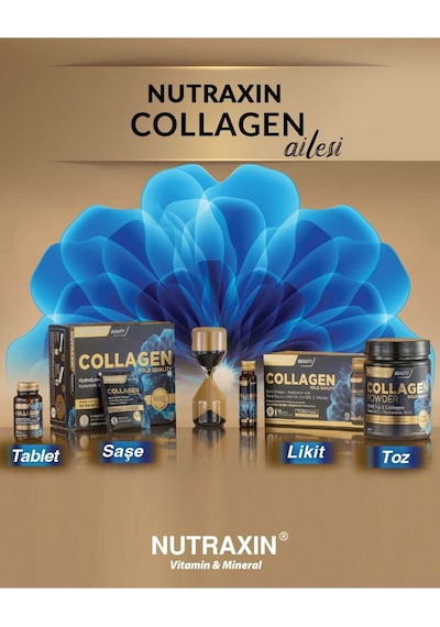 Collagen 30 Saşe 10.000 Mg Tip 1 Tip 3 Ananas Aromalı 3'lü