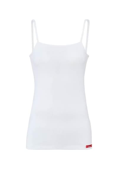 Blackspade 1261 Bayan Beyaz İnce Askılı Thermal Atlet