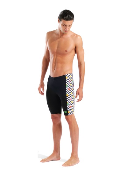 Arena Fruits Swim Jammer Erkek Mayo 010711515 Black Multi White Black Multi White