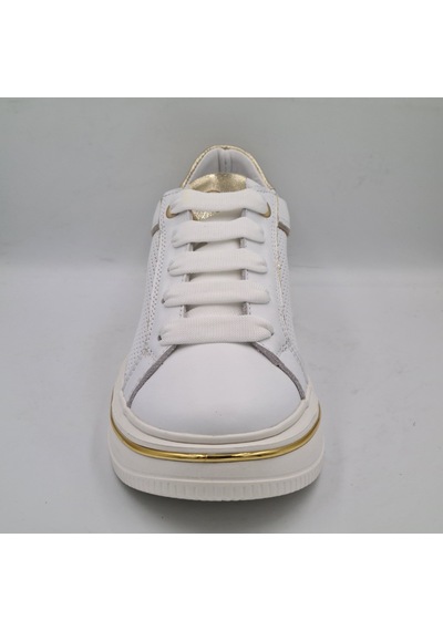 Mammamia D26ya-3890 Beyaz Altın Hakiki Deri Kadın Günlük Casual Sneaker Atakkabı Beyaz - Altın Mammamia D26ya-3890 Beyaz Altın Hakiki Deri Kadın Günlük Casual Sneaker Atakkabı Beyaz - Altın