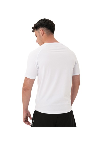 Musclecloth Elite Reglan T-shirt Beyaz Beyaz