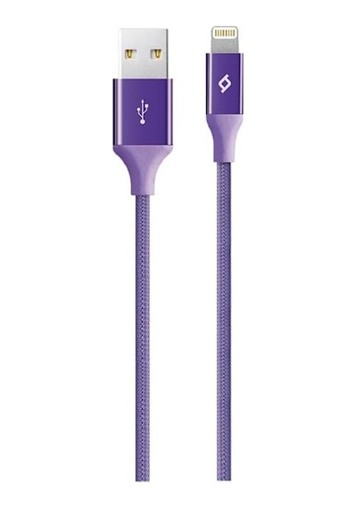 Ttec Alumicable Apple iPhone Uyumlu Şarj Kablosu Mor 2dk16mr