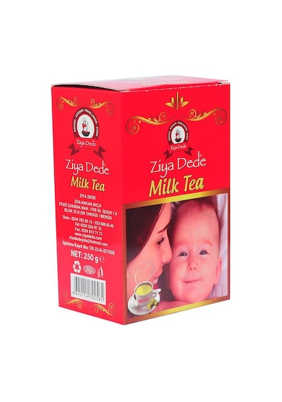 Ziya Dede Milk Tea Küp Çay 250 G