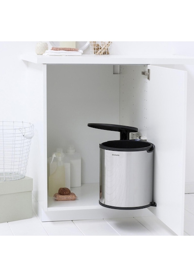 Brabantia Çöp Kutusu 15 Lt Dolap İçi Briliant Steel 418181