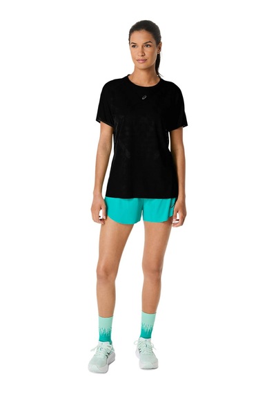Asics Metarun Ss Top Kadın Siyah Tshirt 2012d223-001 SIYAH