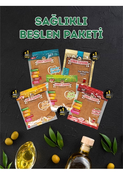Asrın Tandırı Beslen Paketi 5'li Lavaş Tandır Ekmeği