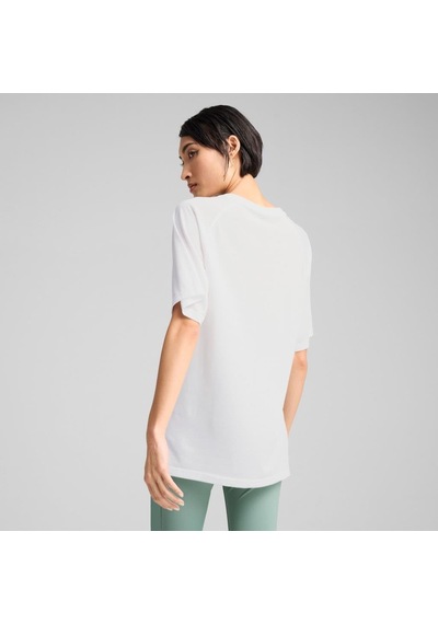 Puma Evostrıpe Relaxed Tee Kadın T-shirt Beyaz