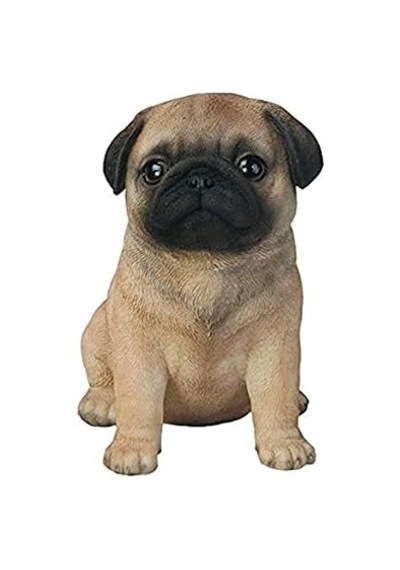 Hi Line Figur Sitzender Mops