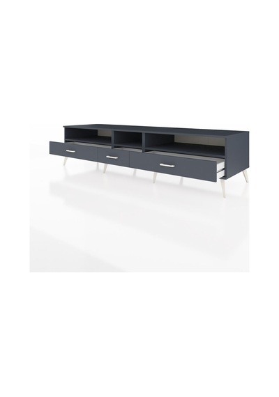 Kronos Tv Ünitesi 3 Raflı 3 Çekmeceli 220x59x51 Antrasit-antrasit Antrasıt/antrasıt - Antrasıt Kronos Tv Ünitesi 3 Raflı 3 Çekmeceli 220x59x51 Antrasit-antrasit Antrasıt/antrasıt - Antrasıt