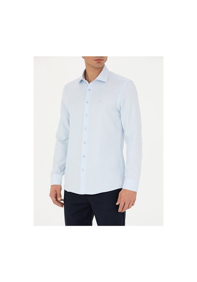 Pierre Cardin Slim Fit Uzun Kollu Gömlek 50275517-vr003 Çok Renkli
