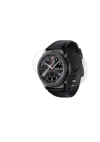 Ecr Samsung Uyumlu Gear S3 Frontier Hd-Şeffaf Gerçek Kırılmayan Nano Ekr