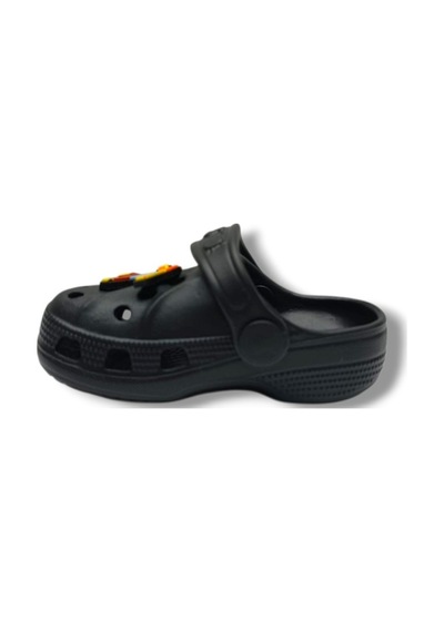 Apella E100-3-26 Robloks Sabo Erkek Bebek Terlik&sandalet 19-21 Siyah