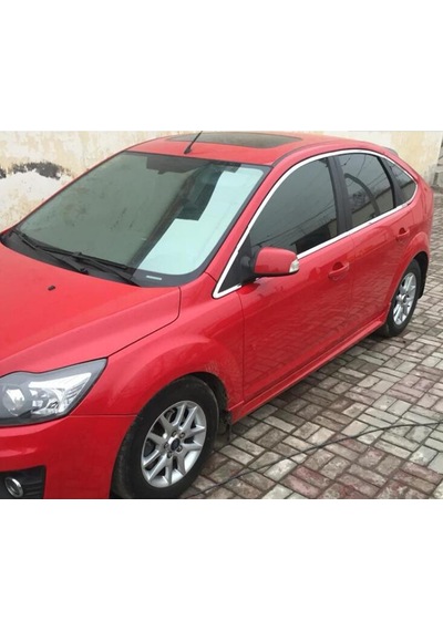 Ford Focus 2 Hb Cam Çıtası Çerçevesi Kromu Nikelajı Komple