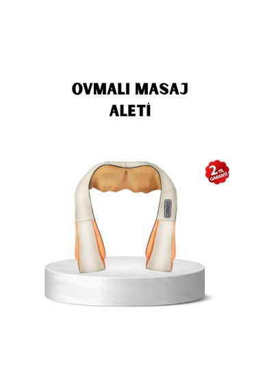 Tek Ergonomik Ovmalı Masaj Aleti Isıtmalı, Yoğurmalı, Boyun Ve Bel Rahatlatıcı Masaj Makinesi Najmaddin