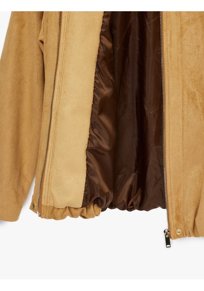 Koton Apolet Detaylı Cepli Fermuarlı Uzun Kollu Oversize Suni Süet Ceket Bej 6sak20027ew Ekru Koton Apolet Detaylı Cepli Fermuarlı Uzun Kollu Oversize Suni Süet Ceket Bej 6sak20027ew Ekru