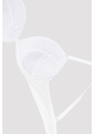Penti Optik Beyaz Wowbra Push Up Sütyen - Optik Beyaz