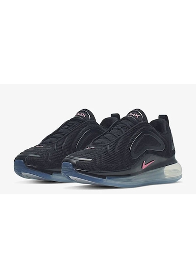 Nike Air Max 720 Siyah Kadın Spor Ayakkabı 1 No Dar Kalıp Siyah
