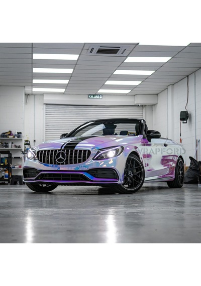 Hologram Araç Motor Kaplama Malzeme - Trim - Direk - Tavan Kaplama Kaliteli Folyo 152cm X 100cm Sarı