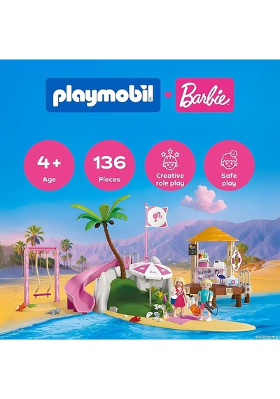 Playmobil X Barbie Beach Café 72121