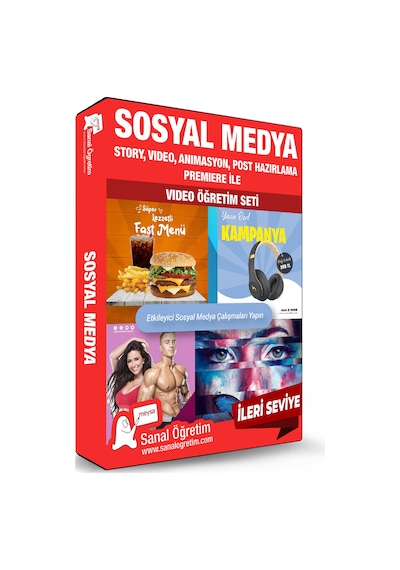Sosyal Medya Story, Video, Animasyon, Post Hazırlamayı Öğrenme (Premiere ile)
