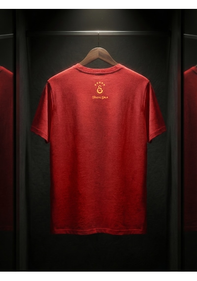 Gsstore Galatasaray V. Osimhen Artwork T-shirt E252999 Kırmızı