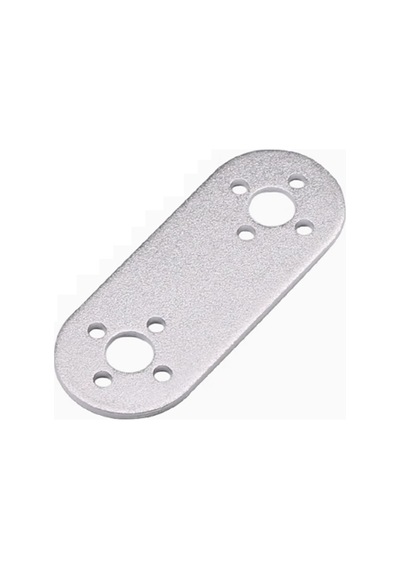 Servo Braket Düz 25mm X 63mm Motor Metal Montaj Parçası Mg995 Mg996r S3003 Td-8120mg