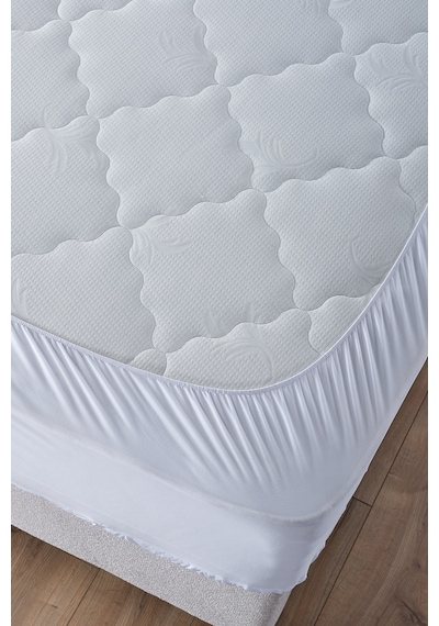 Comfyline Pamuk Sıvı Geçirmez Fitted Alez 100x200 Beyaz