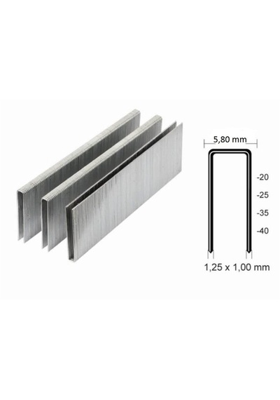 Ithal 9020 90 Serisi Havalı Zımba Teli 20 Mm 5000 Adet