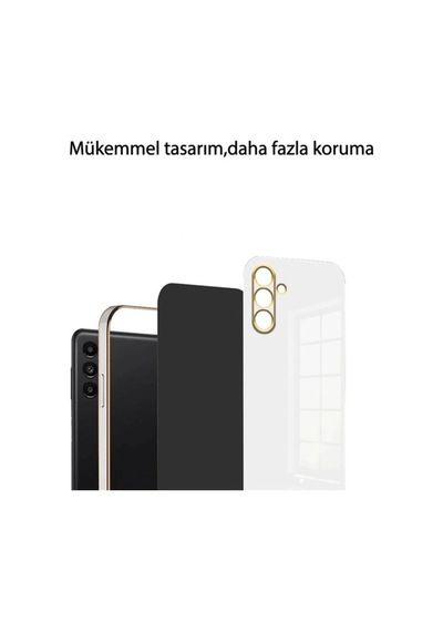 Samsung Galaxy Uyumlu S25 Plus Kılıf Volet Silikon - Mavi Bz8683140824877