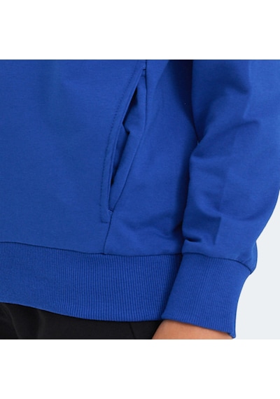 Slazenger LAYO Çocuk Kapüşonlu Saks Mavi Sweatshirt