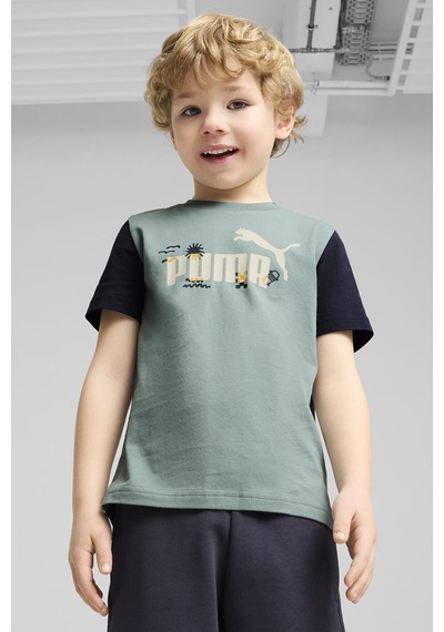 Puma Erkek Çocuk Tişört 68515530 Yeşil