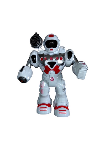 Işıklı Müzikli Yürüyen Projeksiyonlu Hareketli Kol Ve Bacaklı Sökülüp Takılabilir Robot Oyuncak