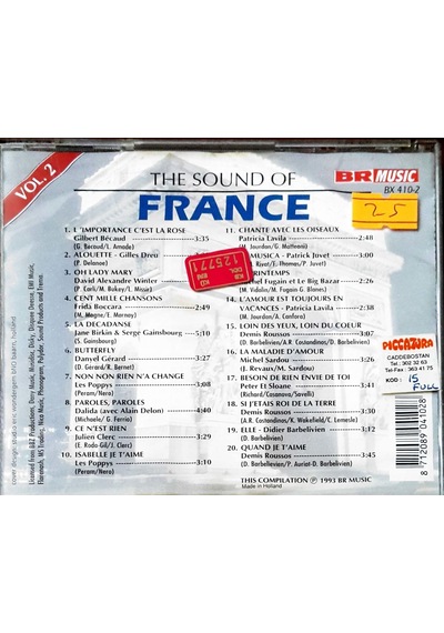 Plak Değildir Cd Dir Cd The Sound Of Vol.2 Cd