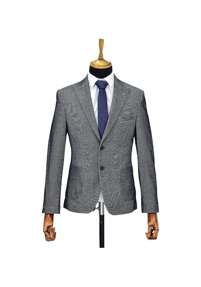 Suitmen Erkek Tek Spor Ceket Çift Yırtmaçlı Bgl-st04512 Lacivert