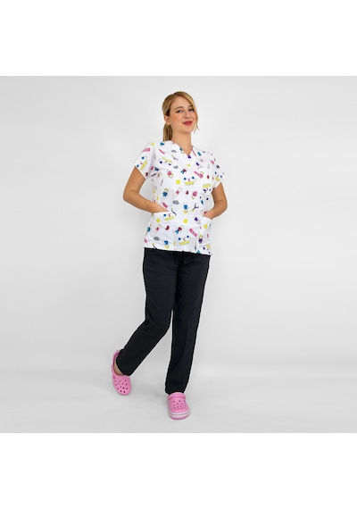 Yarabandı Desenli Likralı Alt Üst Takım