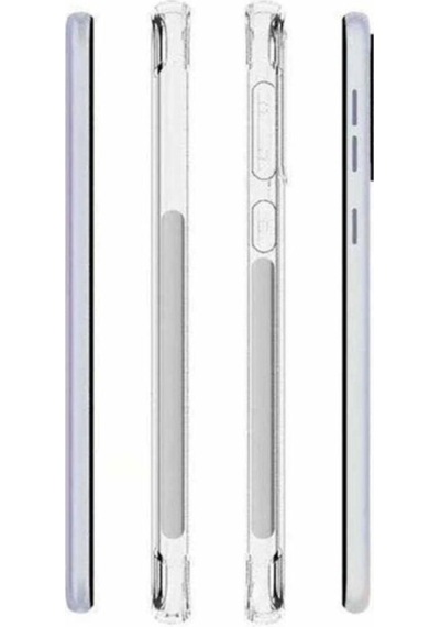 Samsung Uyumlu Galaxy A21 Kılıf Zore Nitro Anti Shock Silikon Renksiz
